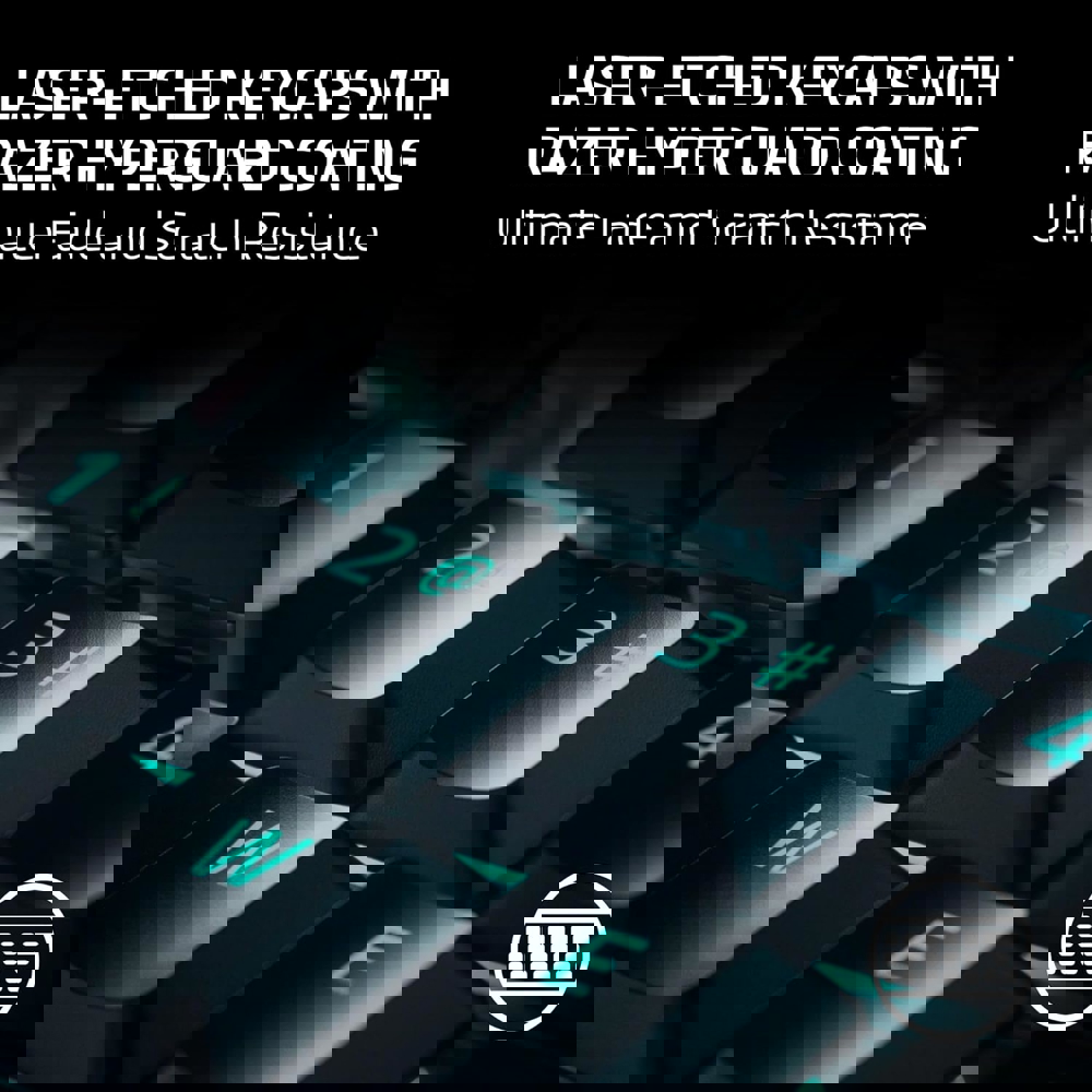 კლავიატურა Razer RZ03-04370100-R3M1 DeathStalker V2 Pro Tenkeyless, Wireless, RGB, USB, USB-C, Bluetooth, Gaming Keyboard, Black