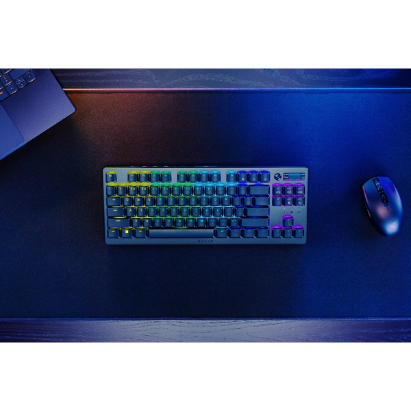 Razer RZ03-04370100-R3M1 DeathStalker V2 Pro Tenkeyless, Wireless, RGB, USB, USB-C, Bluetooth, Gaming Keyboard, Black