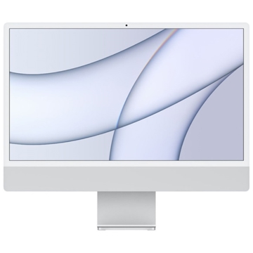 Apple Z12Q000BV iMac, 24", M1, 16GB, 256GB SSD, Integrated, Silver