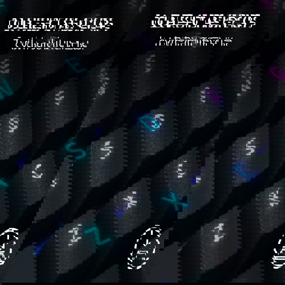 კლავიატურა Razer RZ03-04680100-R3M1 BlackWidow V4 Pro, Wired, RGB, USB-C, Gaming Keyboard, Black