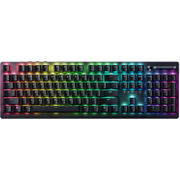 კლავიატურა Razer RZ03-04360100-R3M1 DeathStalker V2 Pro, Wireless, RGB, USB, USB-C, Bluetooth, Gaming Keyboard, Black