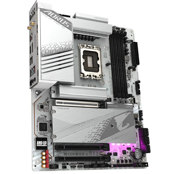 Gigabyte Z790 AORUS ELITE AX ICE, LGA 1700, DDR5, DIMM, 192GB