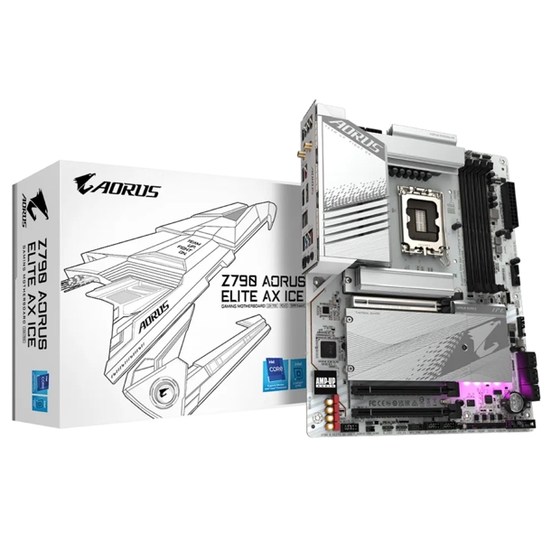 Gigabyte Z790 AORUS ELITE AX ICE, LGA 1700, DDR5, DIMM, 192GB