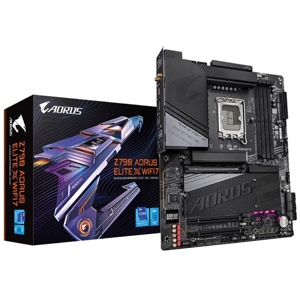 დედა დაფა Gigabyte Z790 AORUS ELITE X WIFI7, LGA 1700, DDR5, DIMM, 192GB