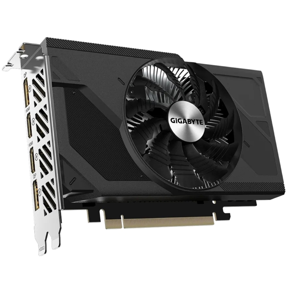 ვიდეო დაფა Gigabyte GV-N4060D6-8GD, GeForce RTX4060, 8GB, 128bit, HDMI, DP, Black