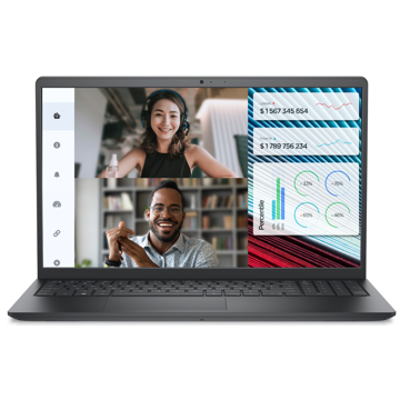 ნოუთბუქი Dell Vostro 3520, 15.6", i3-1215U, 8GB, 256GB SSD, Integrated, Black