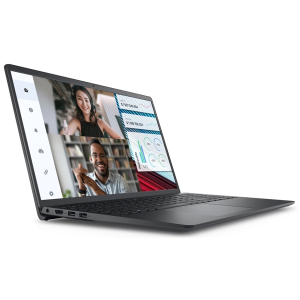 ნოუთბუქი Dell Vostro 3520, 15.6", i3-1215U, 8GB, 256GB SSD, Integrated, Black