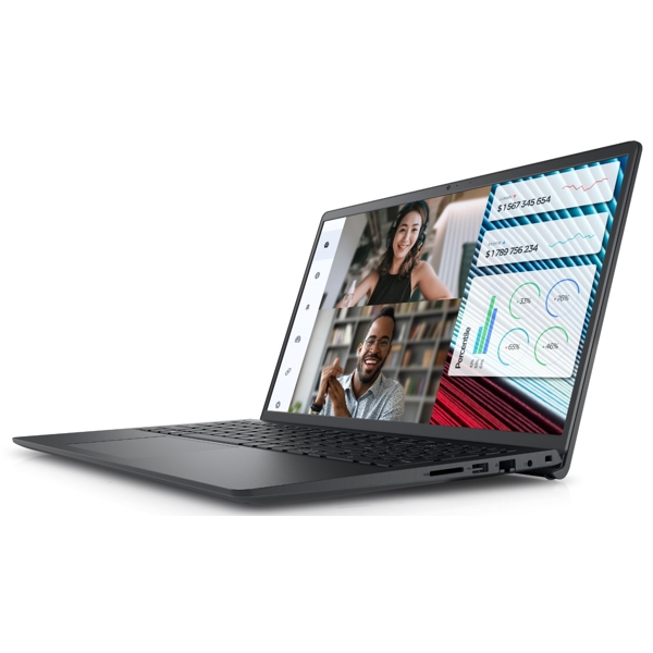 ნოუთბუქი Dell Vostro 3520, 15.6", i3-1215U, 8GB, 256GB SSD, Integrated, Black