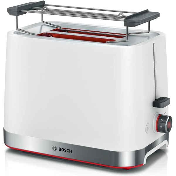 Bosch TAT4M221, 950W, Toaster, White