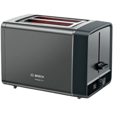 Bosch TAT5P425, 970W, Toaster, Gray