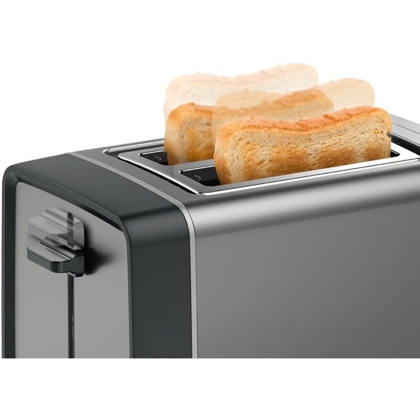 ტოსტერი Bosch TAT5P425, 970W, Toaster, Gray