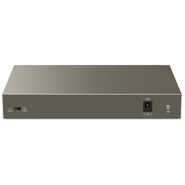 სვიჩი Tenda TEF1109P-8-63W, 8Port, PoE+Switch, Curry