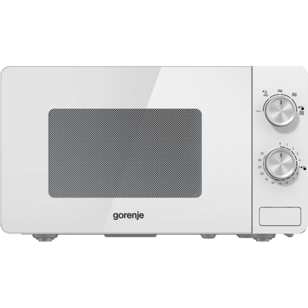 მიკროტალღური ღუმელი Gorenje MO20E1W2, 800W, 20L, Microwave Oven, White