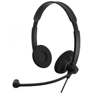 Sennheiser SC 60 USB ML Impact, Headset, Wired, USB, Black