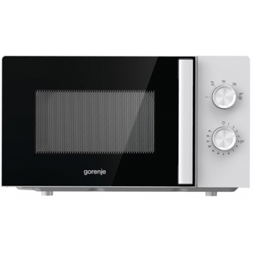 მიკროტალღური ღუმელი Gorenje MO17E1WH, 1150W, 17L, Microwave Oven, Black/White