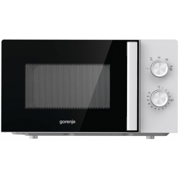 Gorenje MO17E1WH, 1150W, 17L, Microwave Oven, Black/White