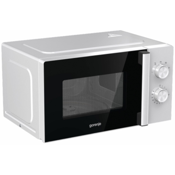 Gorenje MO17E1WH, 1150W, 17L, Microwave Oven, Black/White