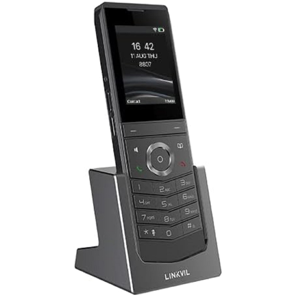 Fanvil W611W, Portable Wi-Fi Phone, 4 SIP, Black