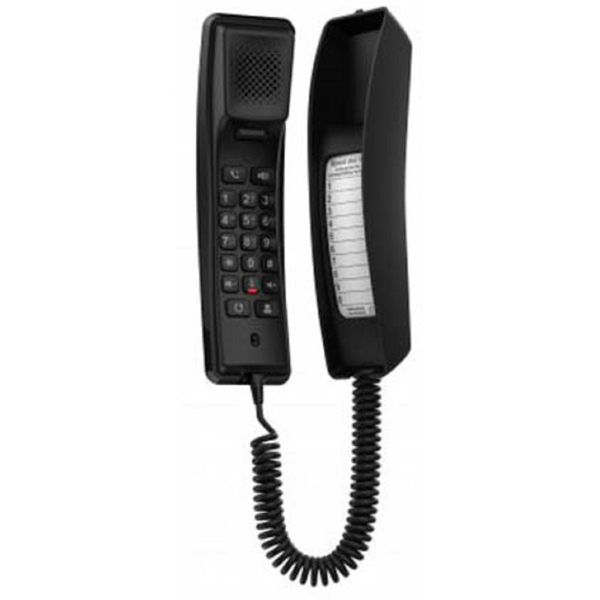 IP ტელეფონი Fanvil H2U, Hotel IP Phone, Poe, 1 SIP, Black