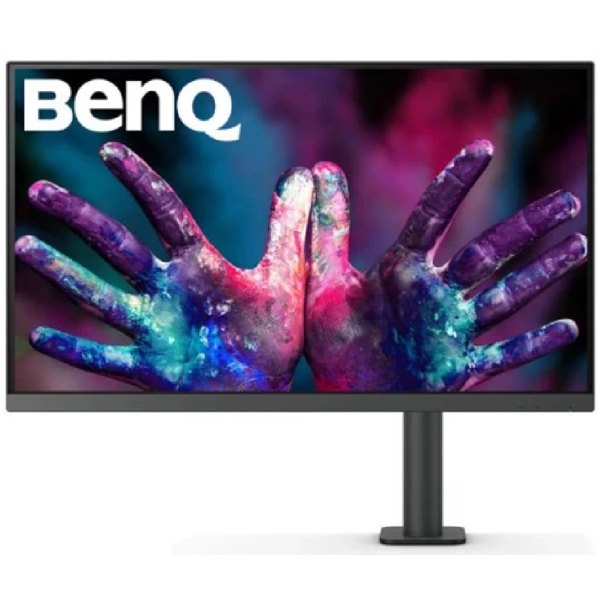 მონიტორი BenQ PD2705UA, 27", Monitor, 4K UHD, IPS, HDMI, USB-C, USB, DP, Dark Grey