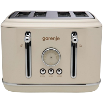 ტოსტერი Gorenje T2300CLIN, 2300W, Toaster, Beige