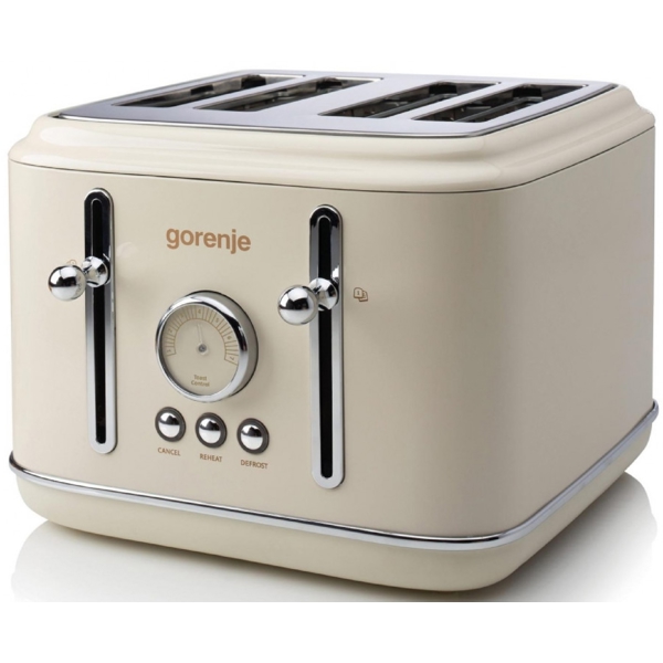 Gorenje T2300CLIN, 2300W, Toaster, Beige