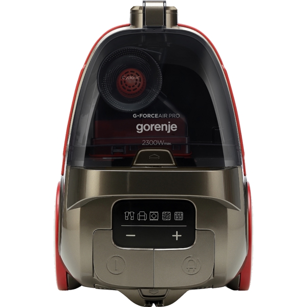 Gorenje VC2303GAPRACY, 350W, 3.3L, Vacuum Cleaner, Grey/Red