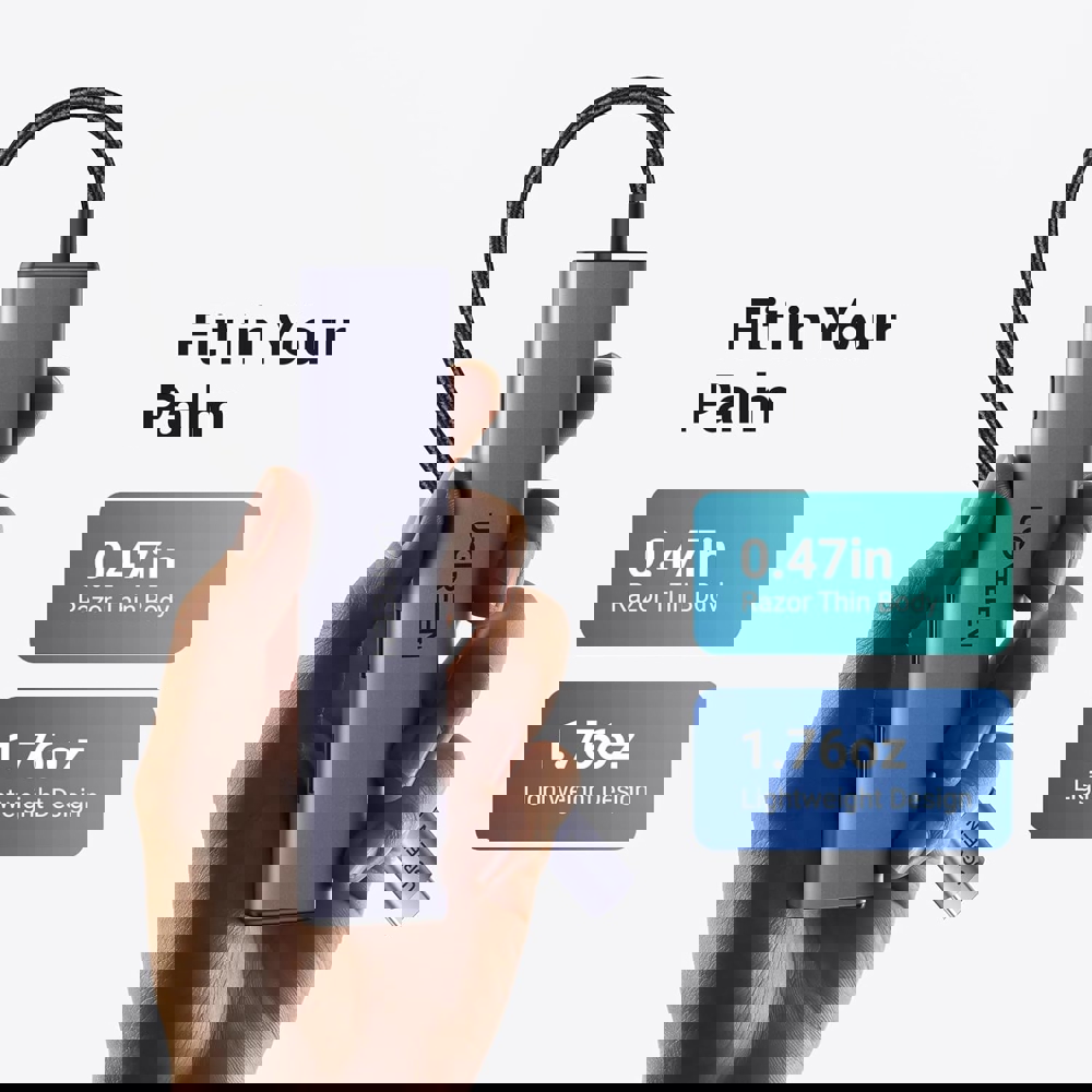 UGREEN CM478 (15495) Revodok 105, Type-C, USB, HDMI, PD, Hub, Grey