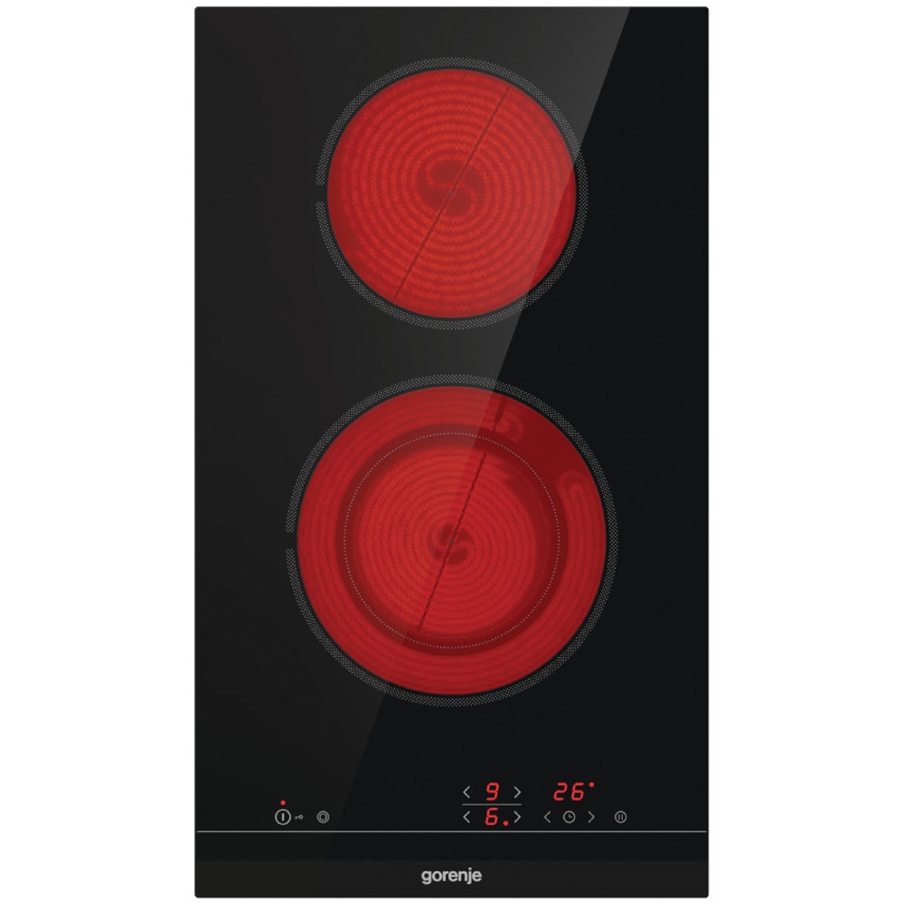 Built-in electric Cooktop Gorenje ECT322BCSC, Black