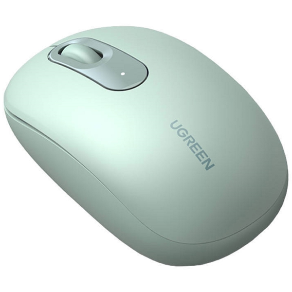 მაუსი UGREEN MU105 (90672), Wireless, USB, Mouse, Celadon Green