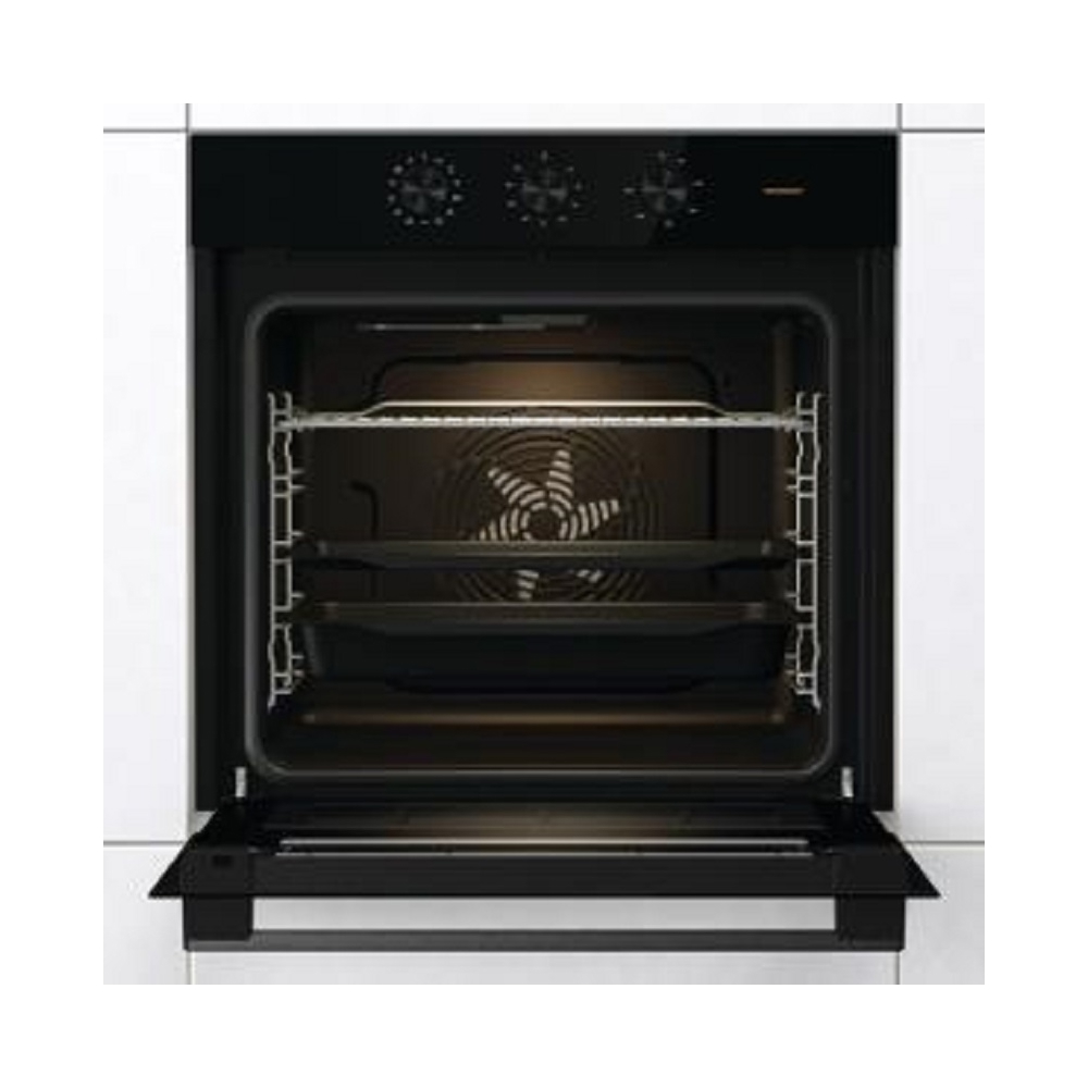 Gorenje BO6727E03BG, 77L, Built-In, Black