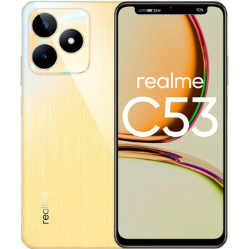 Realme C53, 8GB, 256GB, Dual Sim, LTE, NFC, Gold