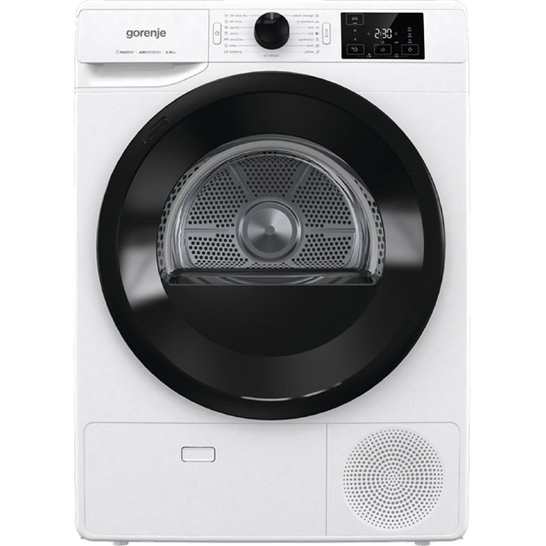 სარეცხის საშრობი მანქანა Gorenje DNE8B/G, 8Kg, B, Washing Dryer, White