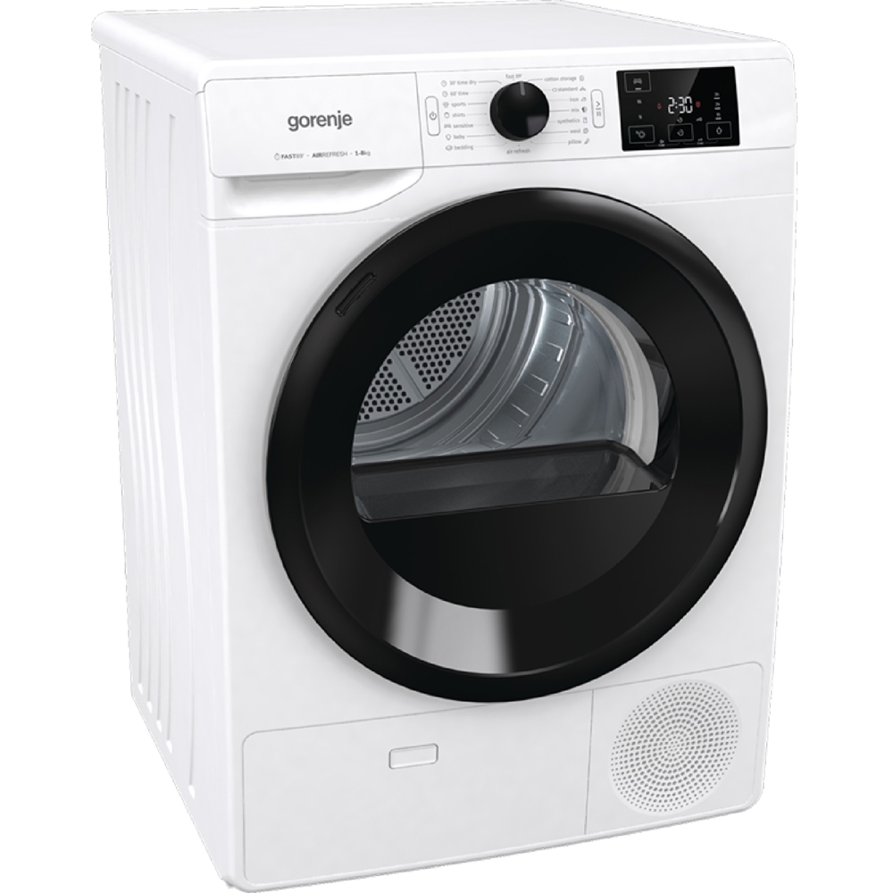 Gorenje DNE8B/G, 8Kg, B, Washing Dryer, White