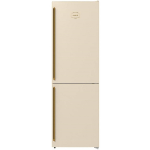 Gorenje NRK6192CLI, 302L, A++, No Frost, Refrigerator, Beige