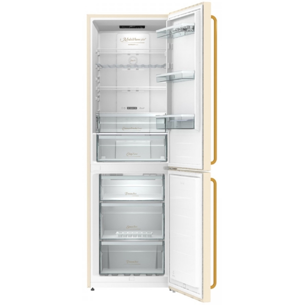 მაცივარი Gorenje NRK6192CLI, 302L, A++, No Frost, Refrigerator, Beige