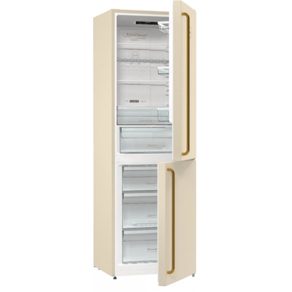 მაცივარი Gorenje NRK6192CLI, 302L, A++, No Frost, Refrigerator, Beige