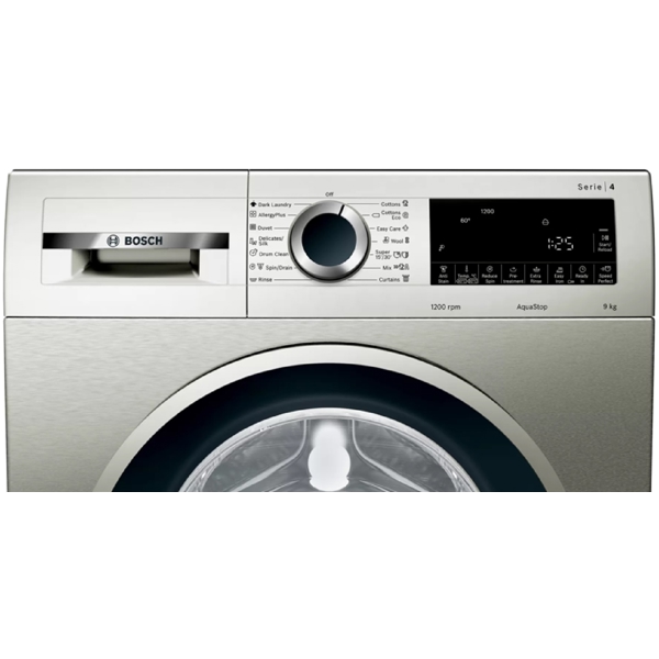 სარეცხი მანქანა Bosch WGA2440XME, 9Kg, A+++, 1400Rpm, 72Db, Washing Machine, Silver