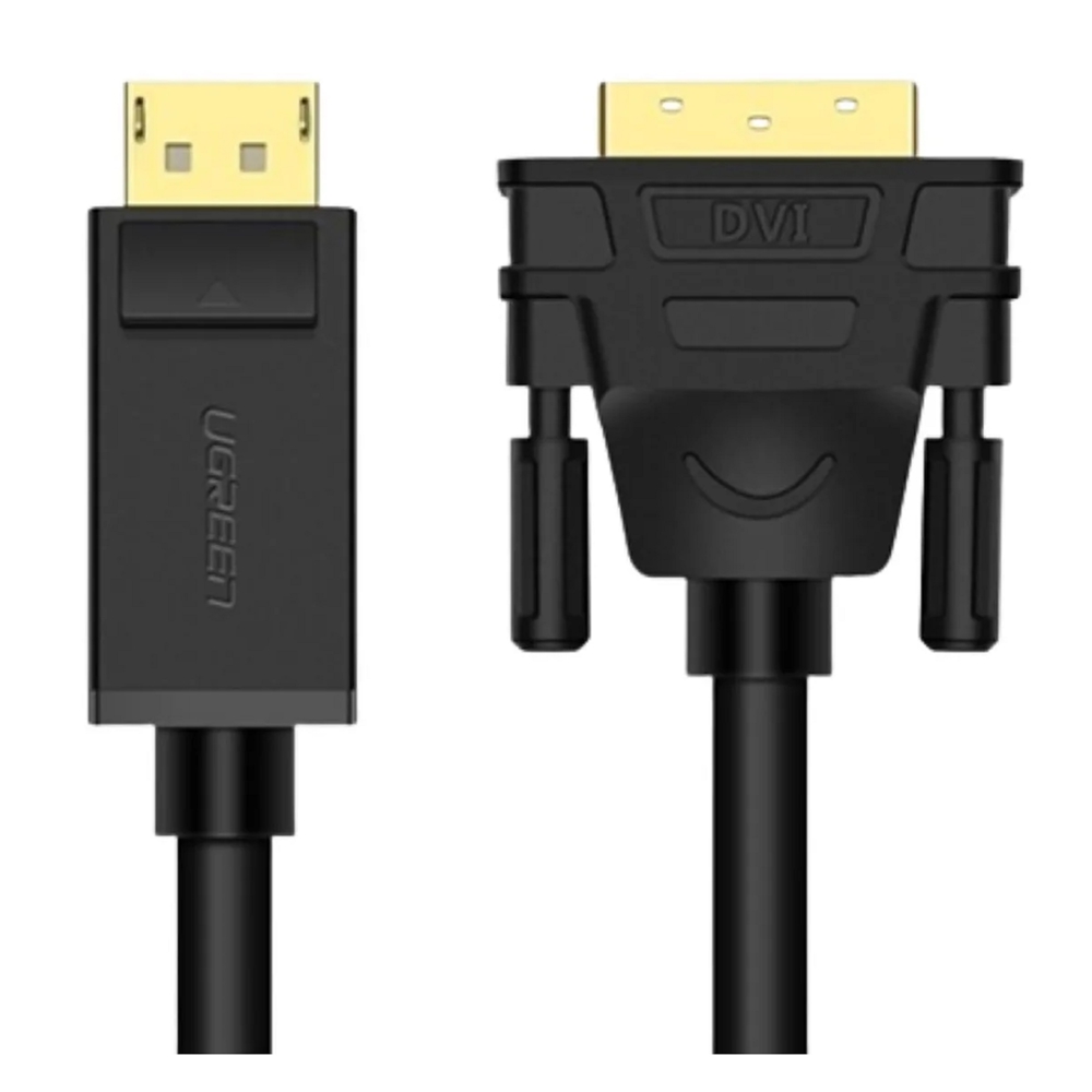 UGREEN DP103 (10243), DP Male To DVI Male, 1.5m, Black