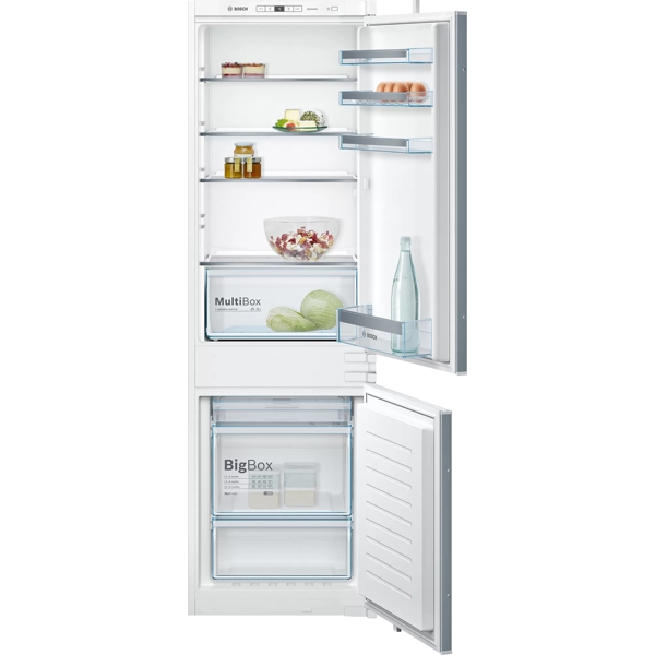 ჩასაშენებელი მაცივარი Bosch KIN86VS20R, 273L, A+, Built-in Refrigerator, White