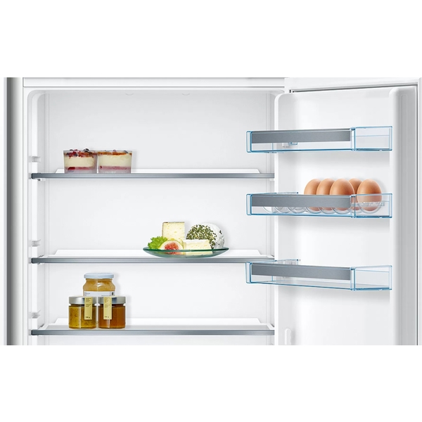 ჩასაშენებელი მაცივარი Bosch KIN86VS20R, 273L, A+, Built-in Refrigerator, White