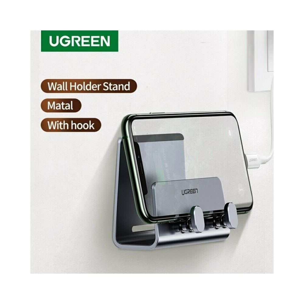 UGREEN LP193 (70584), Wall Mount, Phone Holder, Grey