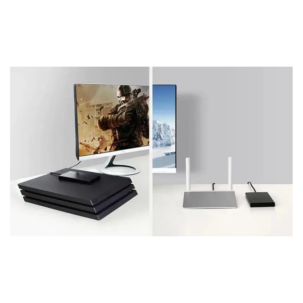 მყარი დისკის ქეისი UGREEN US221 (60734), USB 3.0 And Type-C To 2.5" SATA, Hard Drive Enclosure, Black