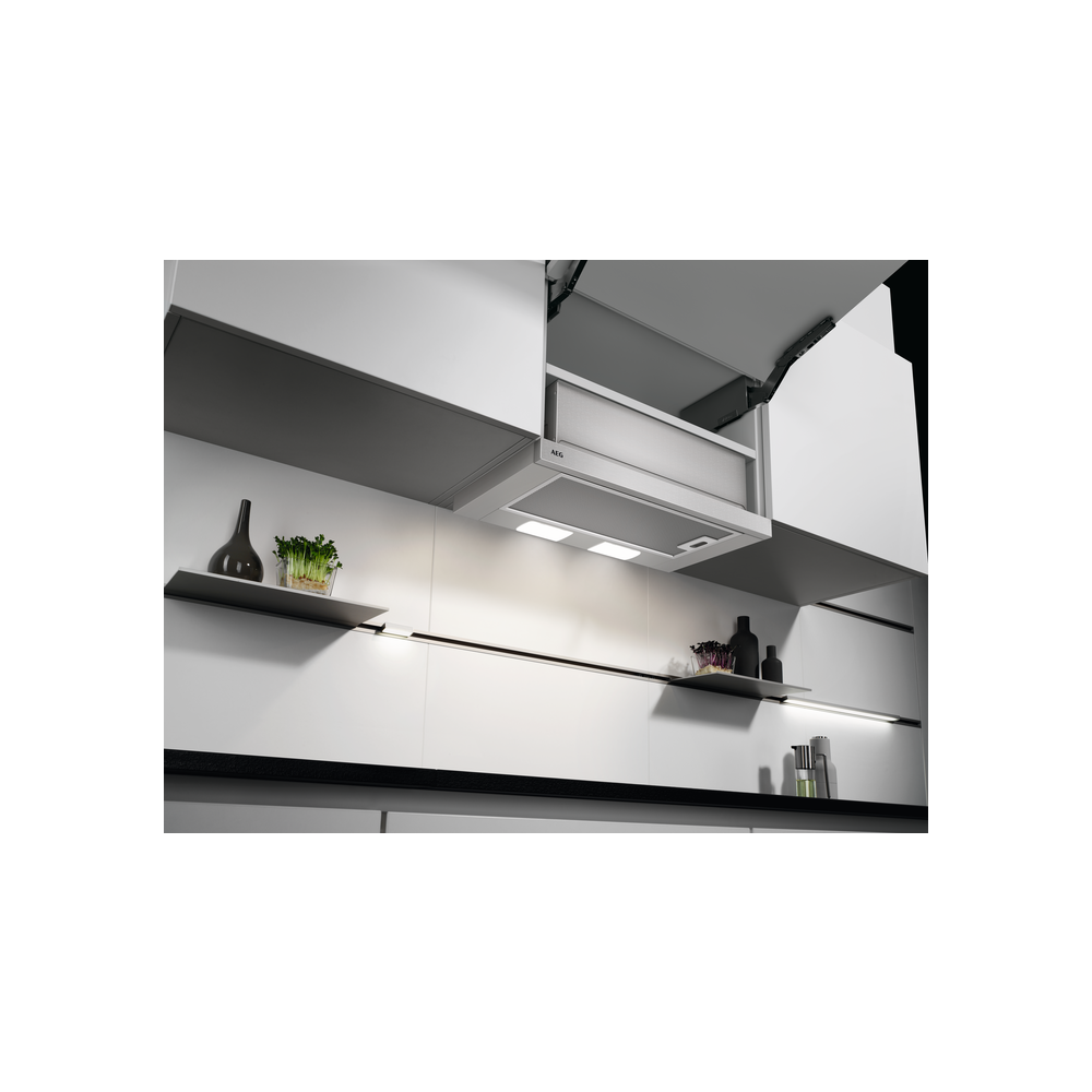 ჩასაშენებელი გამწოვი AEG DPB3632S, 410m³/H, Silver