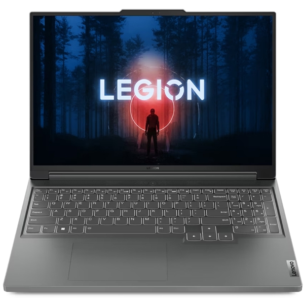 ნოუთბუქი Lenovo 82Y9001YRK Legion Slim 5 16APH8, 16", Ryzen 5-7640HS, 16GB, 1TB, RTX4060 8GB, Storm Grey