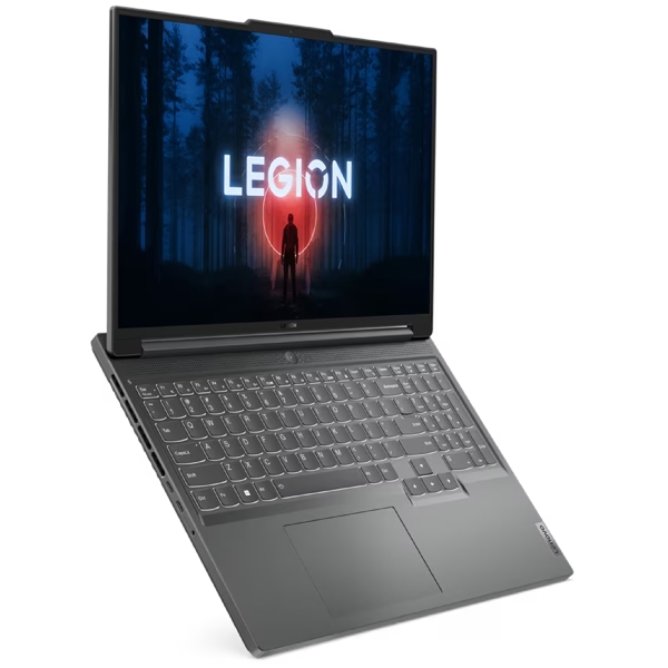 ნოუთბუქი Lenovo 82Y9001YRK Legion Slim 5 16APH8, 16", Ryzen 5-7640HS, 16GB, 1TB, RTX4060 8GB, Storm Grey