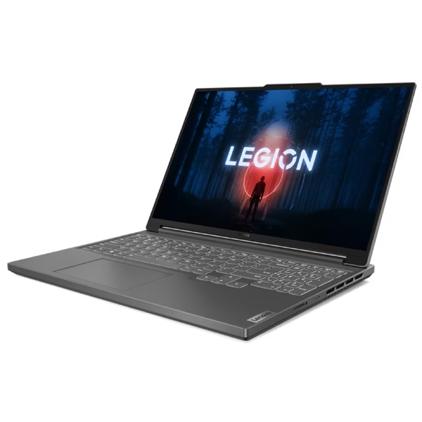 ნოუთბუქი Lenovo 82Y9001YRK Legion Slim 5 16APH8, 16", Ryzen 5-7640HS, 16GB, 1TB, RTX4060 8GB, Storm Grey