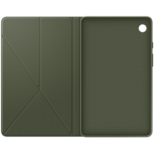 Samsung EF-BX110TBEGRU, 8.7", Cover for Galaxy Tab A9, Black/Green