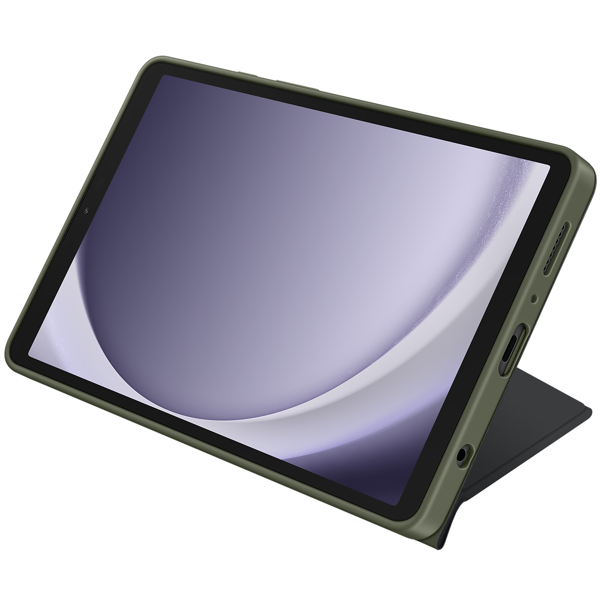 პლანშეტის ქეისი Samsung EF-BX110TBEGRU, 8.7", Galaxy Tab A9, Cover, Black/Green