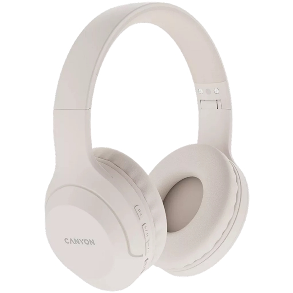 ყურსასმენი Canyon CNS-CBTHS3BE, Headset, Wireless, Bluetooth, Beige